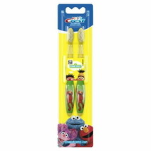 Crest Kids Soft Toothbrush Featuring Sesame Street for Ages 2+, 2 Pack - £7.85 GBP
