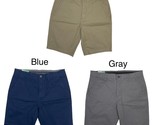 Iron CO. Men&#39;s Flat Front Comfort Flex Waistband Twill Shorts Pick Your ... - $14.99