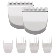 Professional Peanut Hair Clipper/Trimmer Snap On Replacement Blades, 2, White - £26.85 GBP