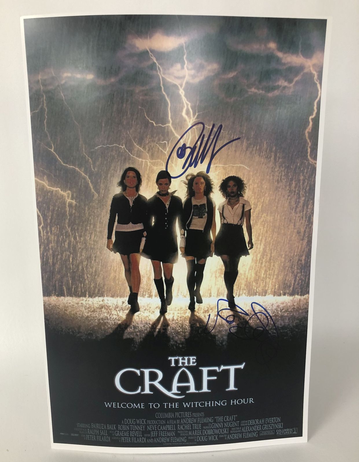 Rachel True & Robin Tunney Signed Autographed "The Craft" 11x17 Movie Poster - $89.99