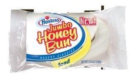 Hostess Jumbo Iced Honey Bun, 4.75 oz., (Pack of 36) - $119.99