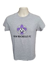 New Rochelle Football Club Adult Small Gray TShirt - £11.67 GBP