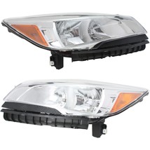 Upper Headlight Set For 2013-16 Ford Escape LH &amp; RH w/Bulb 2Pc - £432.16 GBP