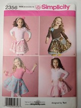 Simplicity 2356 Size 3-8 Child&#39;s Skirts Slips Accessories - $12.86