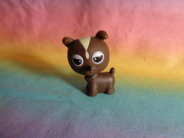 Mannix China Miniature Dollhouse Bobblehead Brown Dog Figure - £2.03 GBP