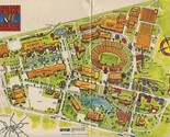 1969 State Fair of Texas Moon Year Exposition Map and Schedule - £60.72 GBP