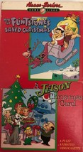 How The Flintstones Saved CHRISTMAS/ A Jetson Christmas CAROL(VHS)RARE-SHIPS N24 - £45.15 GBP