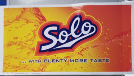 Solo Soda Logo More Taste Preproduction Advertising Art Work Orange Yell... - £15.54 GBP