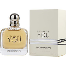 Emporio Armani Because It&#39;s You By Giorgio Armani Eau De Parfum Spray 3.4 Oz - £83.26 GBP