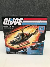 G.I. Joe Cobra F.A.N.G. 47 Pc Construction Set Helicopter By Hasbro New in Box - £10.57 GBP