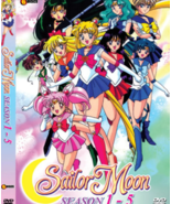Dvd Anime Sailor Moon Season 1 2 3 4 5 (Episode 1-200 End) Japanese / En... - $84.06 CAD