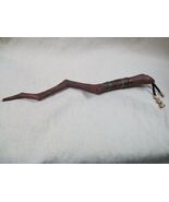 Brown Fantasy Wand Crooked Twig Witch Wizard Magic Medieval Rumpelstilts... - $215.92 MXN