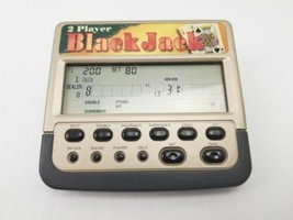 Radio Shack Black Jack Electronic Handheld Deluxe 1 or 2 Player Game 60-2700  - $13.36