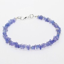 Handmade Natural Tanzanite Gemstone Healing Reiki Unisex Bracelet Jewelry - $9.99