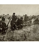 1914 WW1 Print French Infantry Battlefront Antique Military Period Colle... - $47.64 CAD