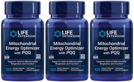Mitochondrial Energy Optimizer With Pqq 3 Bottles 360 Capsule Life Extension - £120.34 GBP