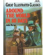 Around the World in 80 Days (Great Illustrated Classics, 224-1) [Hardcov... - $2.49