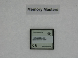 MEM2800-64CF 64MB Approved Compact Flash Memory for Cisco 2800 - £11.55 GBP