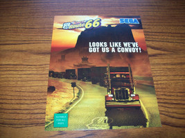 King Of Route 66 Arcade Video Game Flyer Vintage Retro Artwork Promo - £14.19 GBP