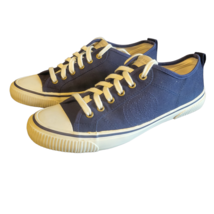 Fat Face Organic Cotton Navy Blue Lace Up Sneakers Women&#39;s Size 9 EUR 42... - £30.85 GBP