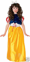 Rubie&#39;s Snow White Princess Child Halloween Costume Size Medium 11186 - £18.10 GBP