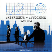 U2 – Experience+Innocence Tour 2018 Live In Paris 2nd Night - 2xCD - $69.99