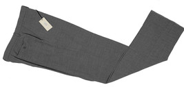 NEW $695 Giorgio Armani Black Label Classico Dress Pants!  US 42 e 60 Light Gray - £204.59 GBP