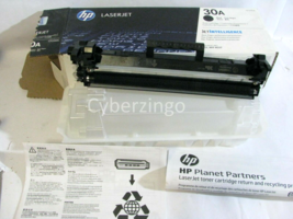 HP 30A EMPTY Black LaserJet Cartridge Used One Time PREOWNED - $26.73