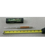 Melon Thumper 4.75&quot; Pocket Knife Stainless Steel Blade &amp; Bolster Zebra W... - £23.53 GBP