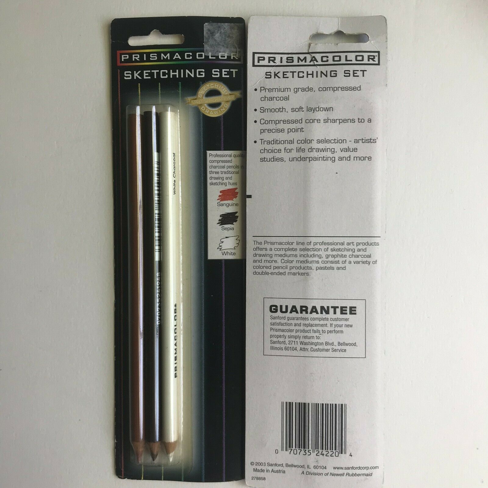 Primary image for Prismacolor Sketching Set Charcoal Pencils