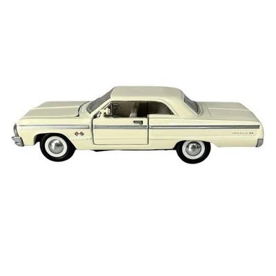 1964 Chevy Impala SS 409 Cream 1/32 Vintage Diecast Model Car Sunnyside Item image 3