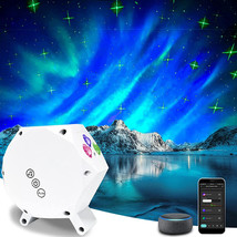 Galaxy Star Night Light Projector 2.0 Green Star,Northern Light Aurora Projector - £23.20 GBP