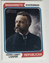 Henry Cabot Lodge Trading Card Topps American Heritage 2009 #80 - £1.46 GBP