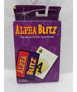 Alpha Blitz The Word Puzzle Card Game Sealed - $27.15 CAD