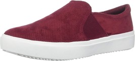 Dr. Scholl&#39;s Shoes Women&#39;s Wander Up Sneaker, Spice red Microfiber Perfo... - $19.49