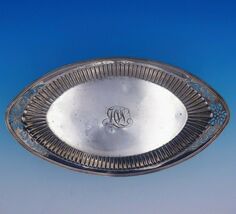 Colonial by Gorham Sterling Silver Bread Tray Fluted Fancy Pierced Flowe... - €543,19 EUR