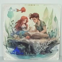 Ariel Mermaid Disney 100th Prince Eric Limited Art Card Print Big One 17... - $148.49