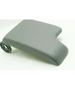 For 1999-04 BMW E46 Gray Synthetic Leather Console Lid Armrest Cover (Sk... - $19.35