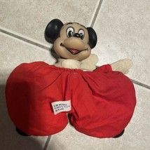 Mickey Mouse Vintage Walt Disney Productions Japan Pellet Plush Beanbag ... - £4.70 GBP