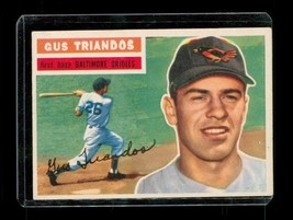 1956 Topps #80 Gus Triandos Baltimore Orioles Vintage Baseball Card - $4.94