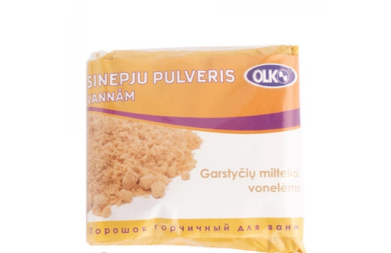 mustard powder (for bath), 200 g - $7.46