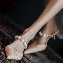 Sexy High Heels For Party Wedding Sandles Sweet Girls Princess Shoes Summer Sand - £91.39 GBP