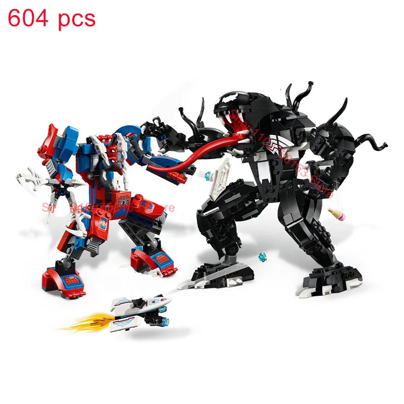 Popular superhero Venom Mech Building blocks model children&#39;s building blocks - £31.88 GBP