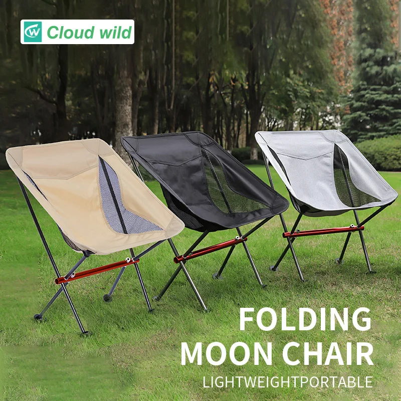 Ultralight Compact Portable Outdoor Folding Backrest Chair Foldable Fishing - £76.17 GBP+