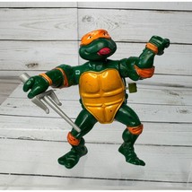 Vintage Teenage Mutant Ninja Turtles Rock N Roll Michelangelo Action Figure 1989 - £10.50 GBP