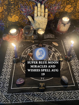 MON AUG 19TH SUPER BLUE MOON MIRACLES AND WISHES RARE ENERGIES MAGICK Cassia4  image 2