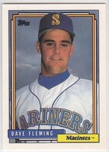 M) 1992 Topps Baseball Trading Card - Dave Fleming #192 - £1.57 GBP