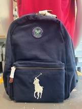 Polo Ralph Lauren&#39;s Wimbledon Canvas Backpack WMBD Men&#39;s Backpack Large Navy NWT - £245.09 GBP