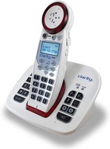Extra Loud Big Button Amplified Cordless Phone From Clarity, Model #Xlc8. - £150.95 GBP