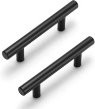 30 Pack Cabinet Handles Matte Black Cabinet Pulls with 3 Inch Hole Center,  - $39.17